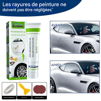 Pâte Réparatrice Auto Instantanée – Efface les Rayures en un Clin d’Œil ! 🚗✨