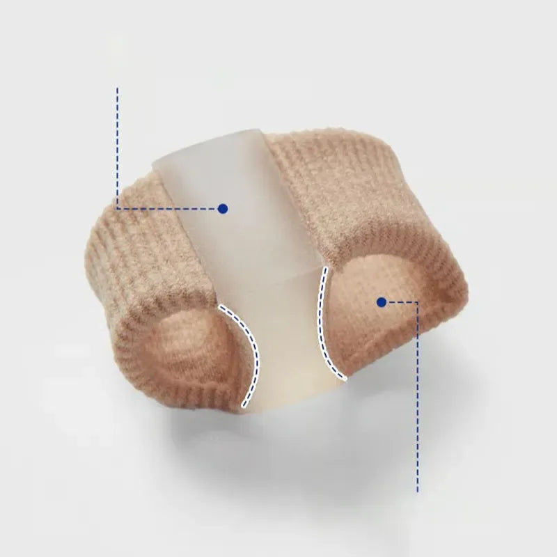 Paire de séparateurs d’orteils en gel – Correction Hallux Valgus