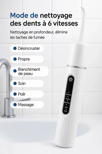 Brosse à Dents Électrique & Kit Complet – Détartrage, Blanchiment et Nettoyage en Profondeur