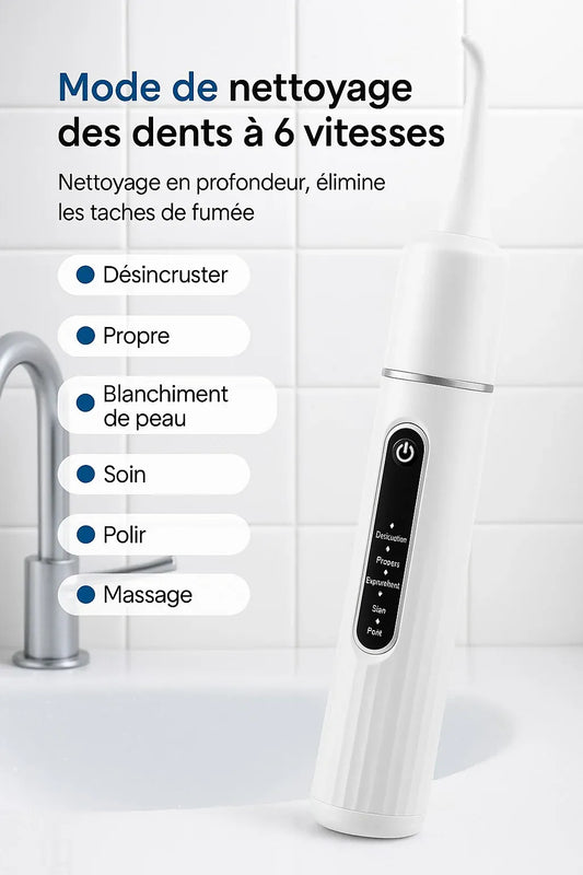 Brosse à Dents Électrique & Kit Complet – Détartrage, Blanchiment et Nettoyage en Profondeur