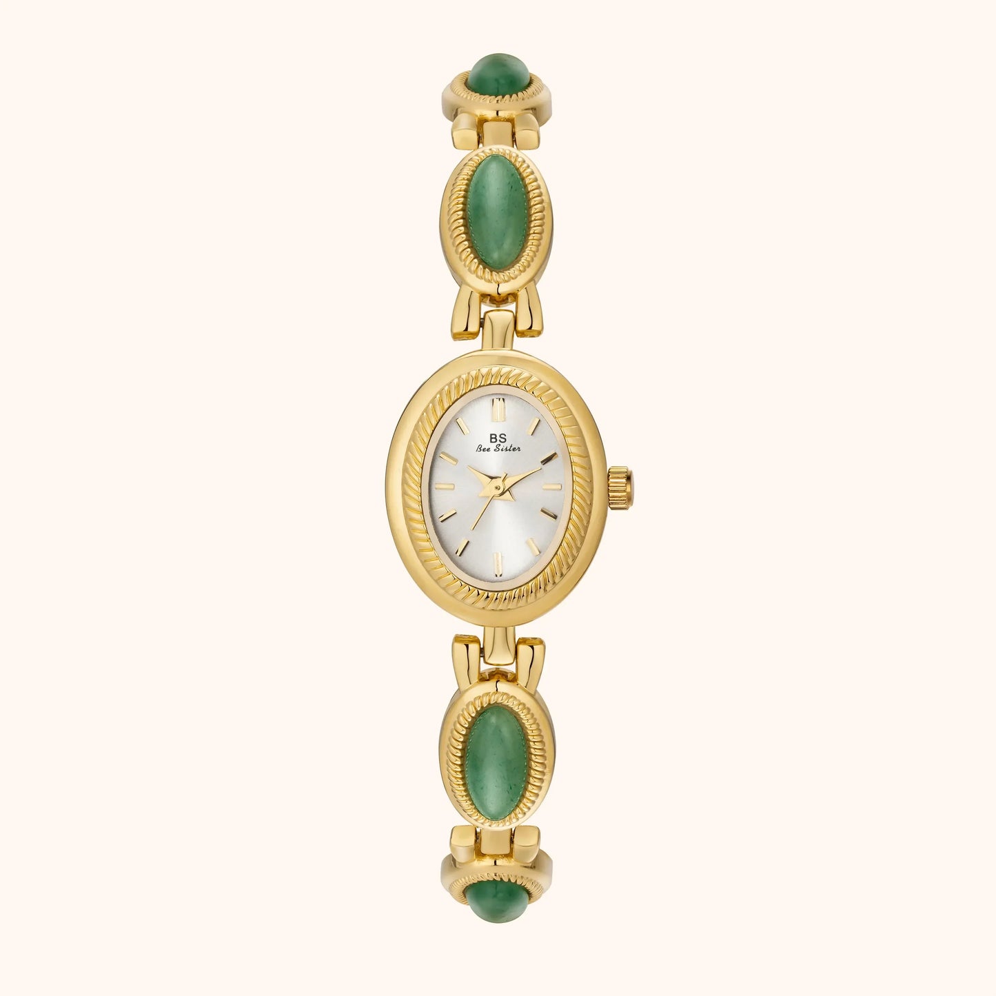 Gabriella – Montre Femme Quartz Luxe, Dorée