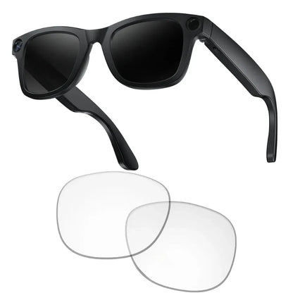 Lunettes connectées, Caméra Intégrée, ChatGPT – SmartView Pro IA