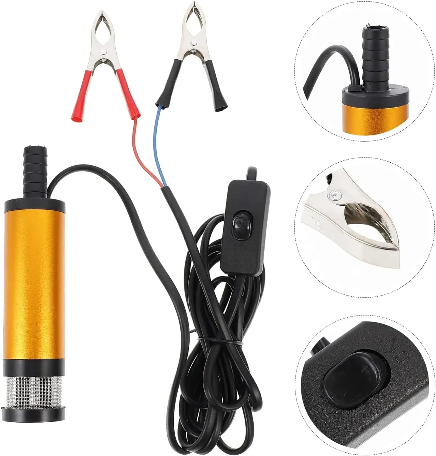 Pompe électrique de transfert d'huile et de carburant