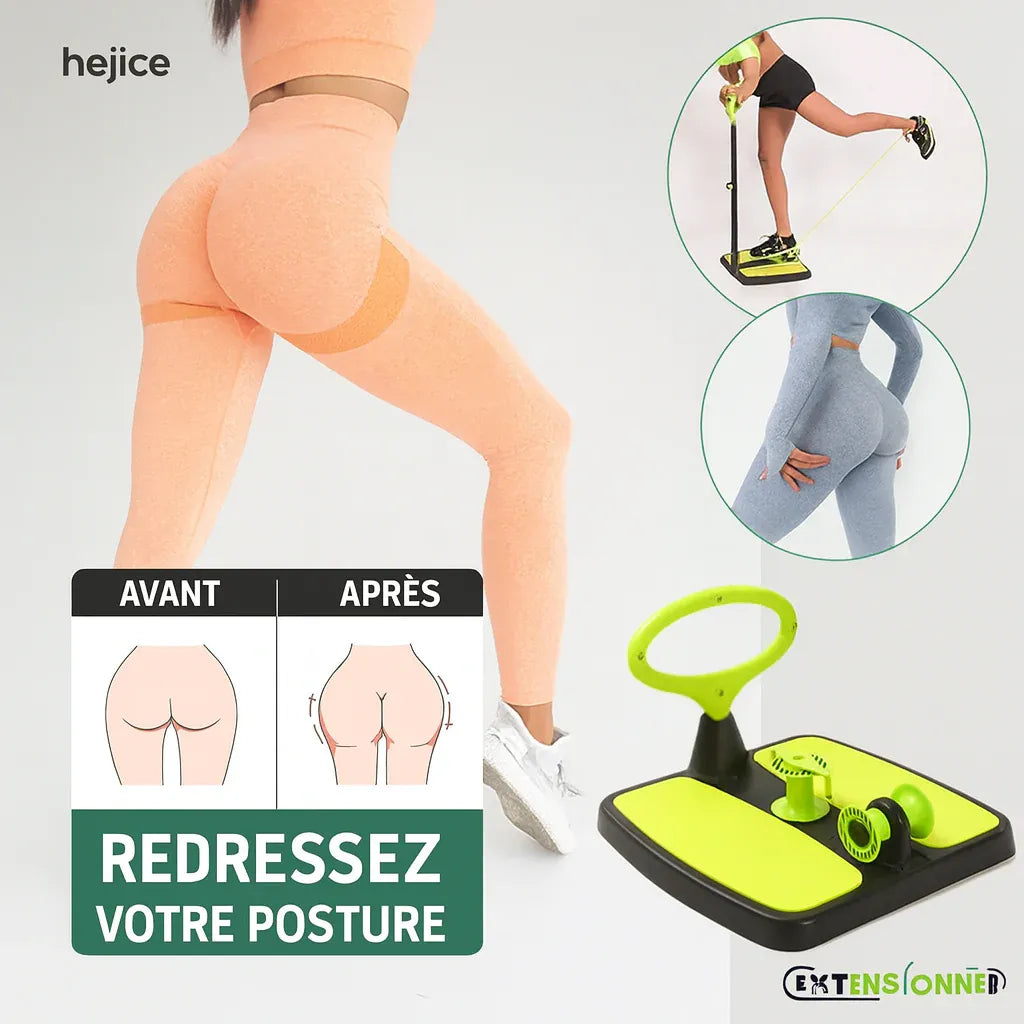 BOOTY MAXX™ Appareil de Musculation Résistée | Brûlez la graisse et gagnez du muscle… sans bouger de chez vous!
