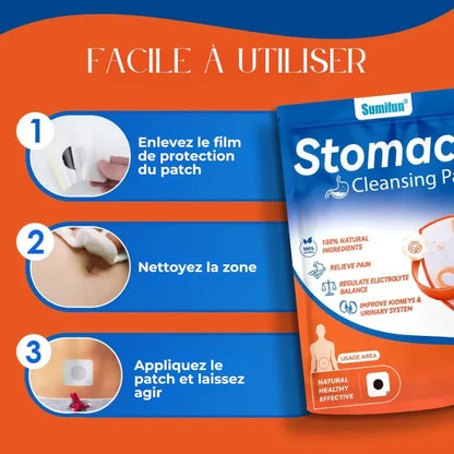 Patchs Detox Estomac aux multiples bienfaits