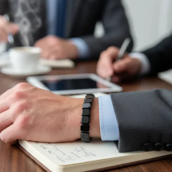 BRACELET EN HÉMATITE