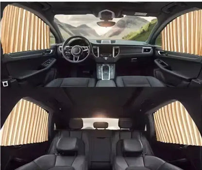 Pare-soleil magnétique pour voiture