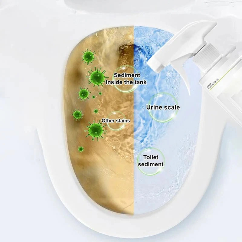 Détachant multi-usages à l'acide oxalique, nettoyage et détachage des carreaux de toilettes et de salle de bain