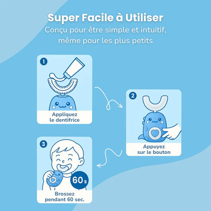 SuperDino™ | Brosse à Dents Électrique